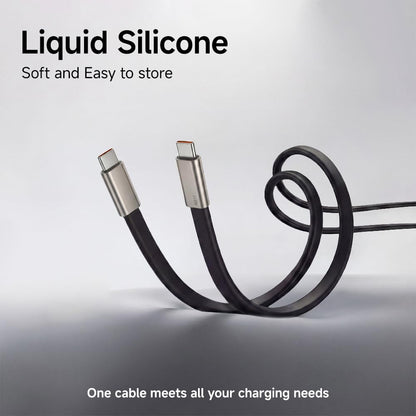 UNIDOCK 240W Fast Charging USB-C Cable with Stand, 90° Angle Braided Type-C Cable, Ultra Durable, Universal Compatible