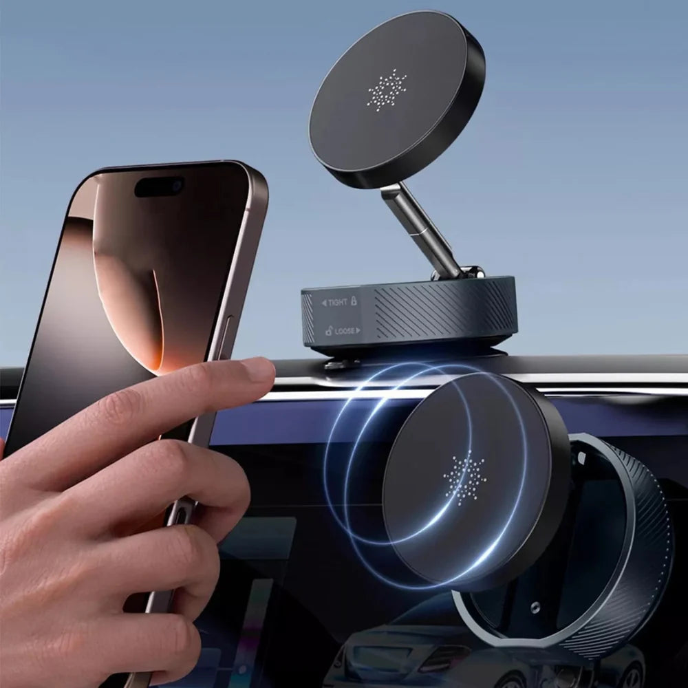 UNIDOCK MagGrip Pro – Dual Vacuum Magnetic Car Mount Holder
