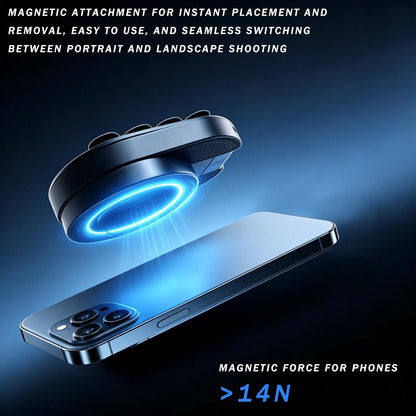 Unidock Ulanzi (Original) MagSafe Suction Phone Mount – 360° Rotating Magnetic Stand & Car Mount for iPhone & Android