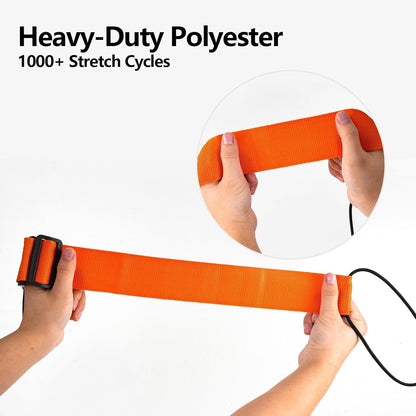 UNIDOCK (Pack of 2) Adjustable Luggage Straps – Travel Essentials for Suitcase & Backpack (Ultra-Light & Durable)