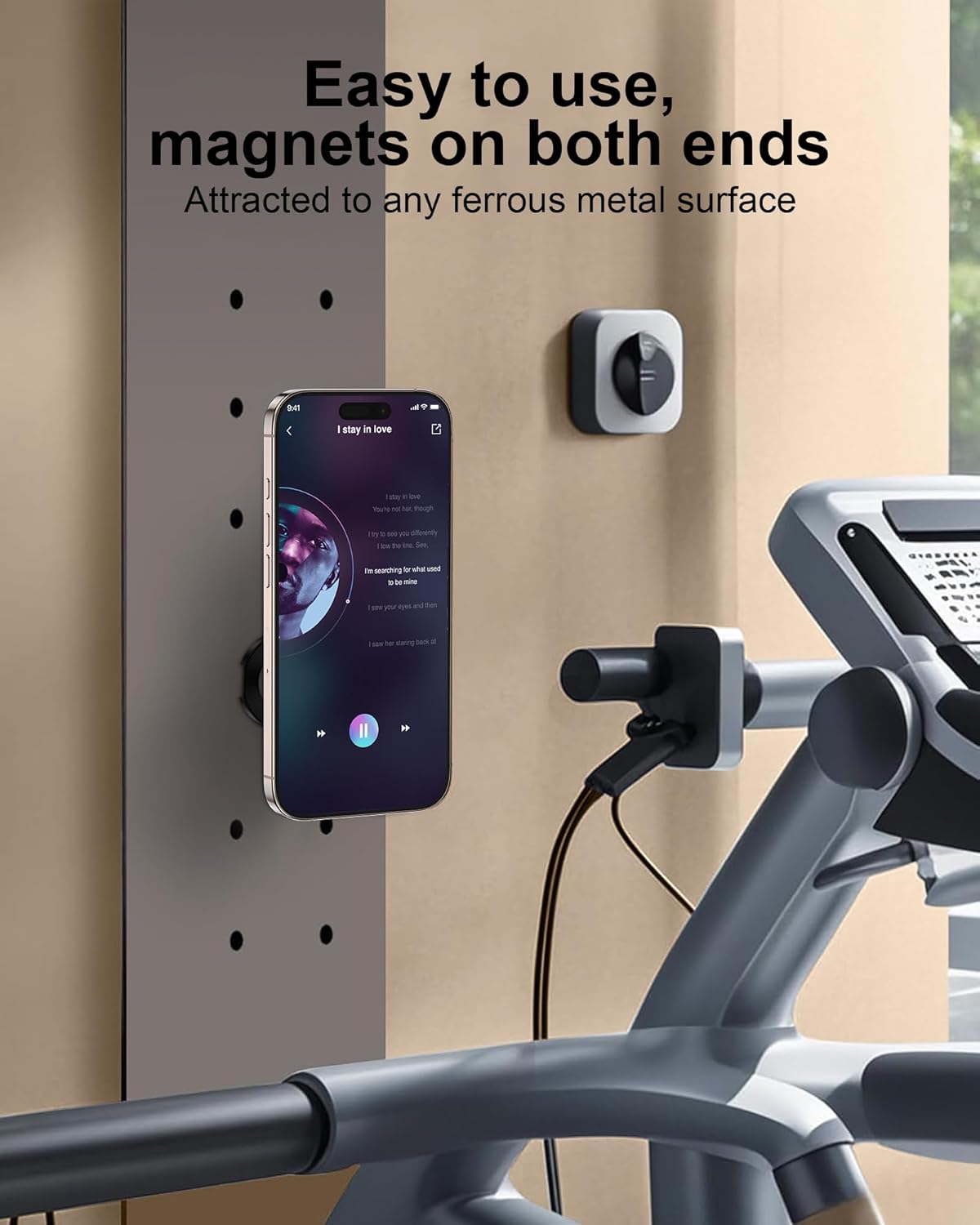 UNIDOCK MagSafe Magnetic Ring Holder – 360° Rotatable Phone Grip & Dual-Sided Strong Magnet Stand