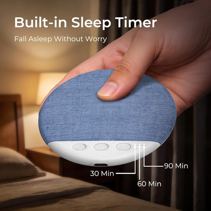 Unidock Private Sleep Pillow Speaker with Bone Conduction Audio, Bluetooth, 20H Battery, Slim & Comfortable