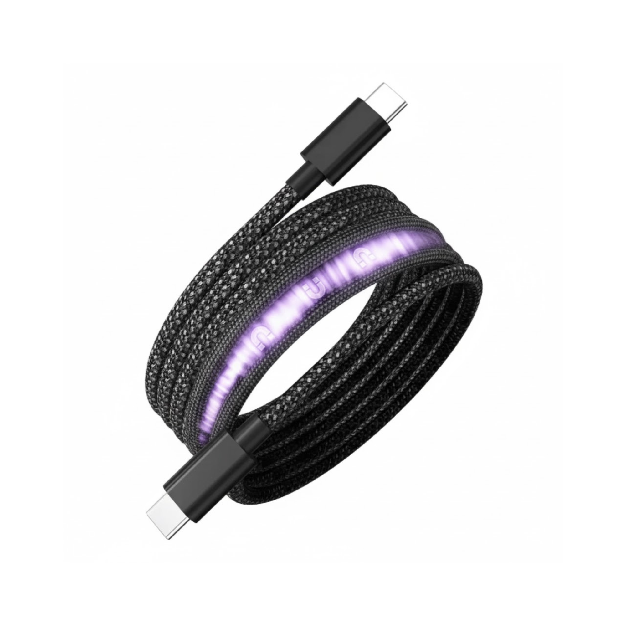 UNIDOCK MagStack Pro – 100W Magnetic Fast Charging Cable (3FT) (Black)